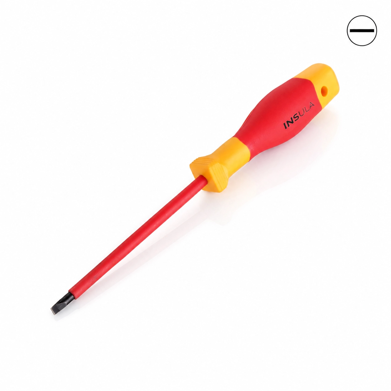 Insulated Slim Type Slotted Screwdriver